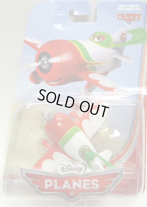 画像1: DISNEY PLANES  【EL CHUPACABRA】 RED-WHITE-GREEN