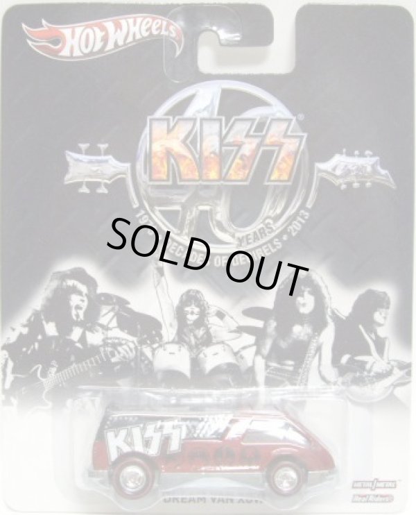 画像1: 2013 POP CULTURE - LIVE NATION 【DREAM VAN XGW】 DK.RED-BLACK/RR (KISS)