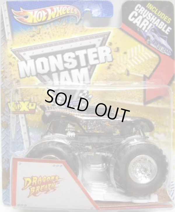 画像1: 2013 MONSTER JAM included CRUCHABLE CAR! 【DRAGON BREATH】 BLACK