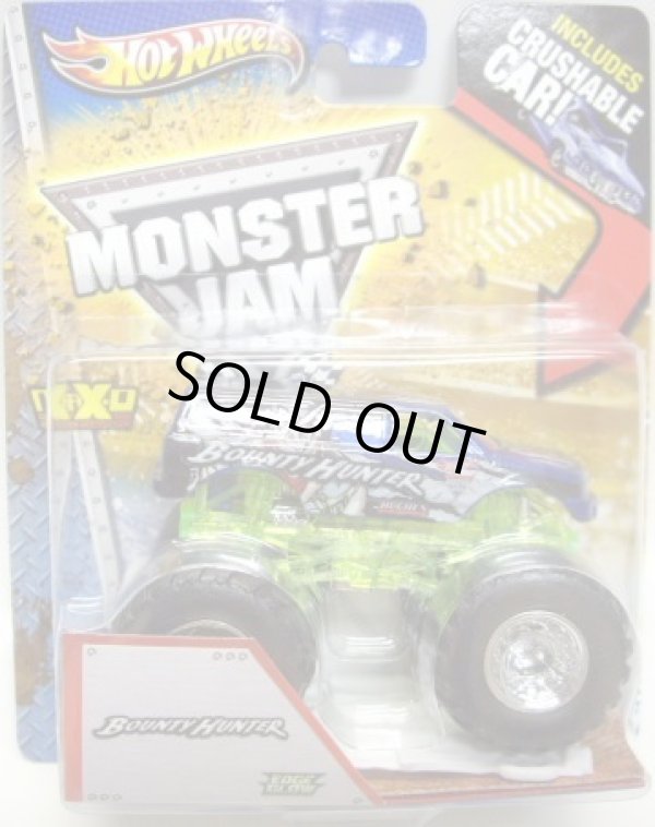 画像1: 2013 MONSTER JAM included CRUCHABLE CAR! 【BOUNTY HUNTER】 BLUE (EDGE GLOW)