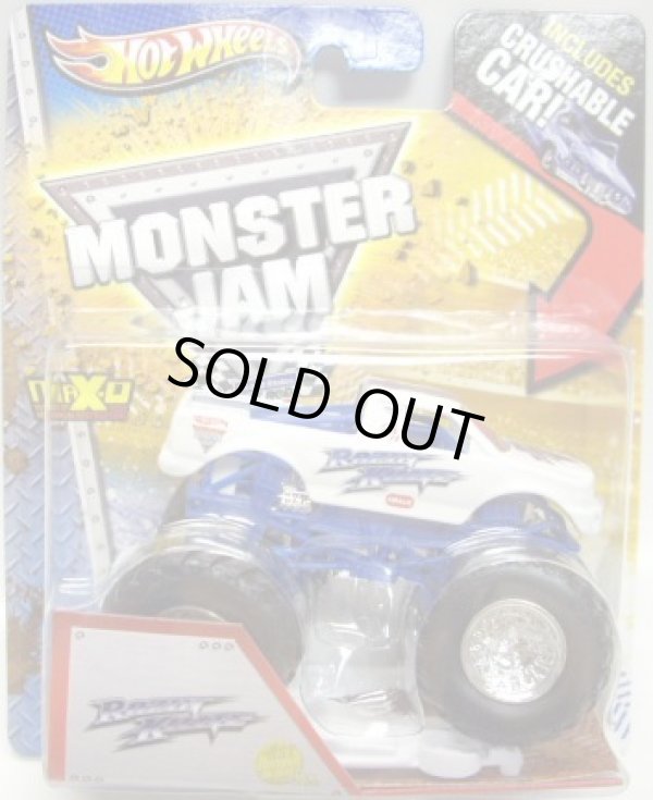 画像1: 2013 MONSTER JAM included CRUCHABLE CAR! 【RAZIN KANE】 WHITE (1ST EDITIONS)