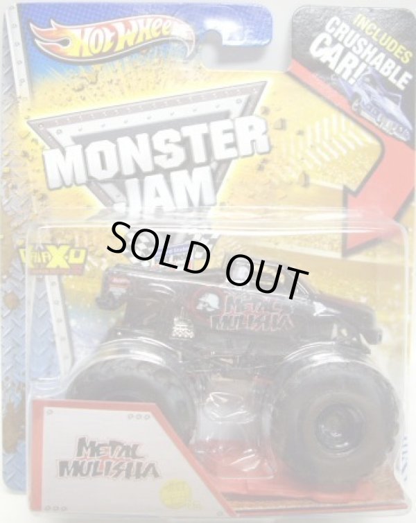 画像1: 2013 MONSTER JAM included CRUCHABLE CAR! 【METAL MULISHA】 BLACK (1ST EDITIONS)