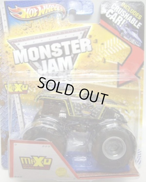 画像1: 2013 MONSTER JAM included CRUCHABLE CAR! 【MAX-D】 BLACK (1ST EDITIONS)