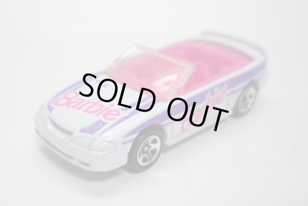 画像1: LOOSE - 1998 TIMELESS TOYS SERIES I 【1996 MUSTANG GT (BARBIE)】 WHITE/5SP (US TOYS'R'US EXCLUSIVE)