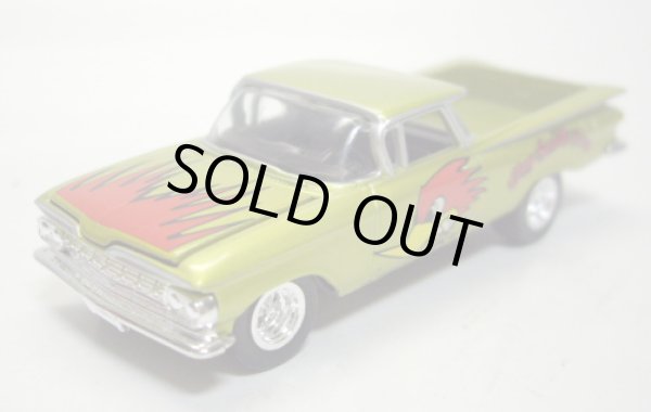 画像1: LOOSE - 2000 100% COLLECTIBLES - CLAY SMITH CAMS 【1959 EL CAMINO】 MET.LT.YELLOW/RR