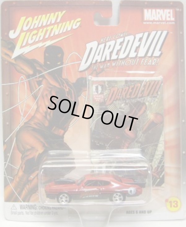 画像1: 2003 JOHNNY LIGHTNING X-MEN 【DAREDEVIL- '72 GTO PRO STOCK】 RED