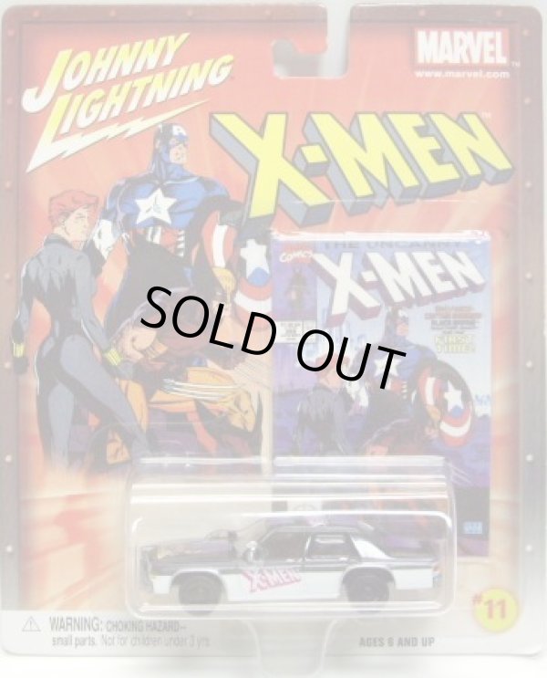 画像1: 2003 JOHNNY LIGHTNING X-MEN 【THE UNCANNY X-MEN - CROWN VICTORIA】 BLACK-WHITE