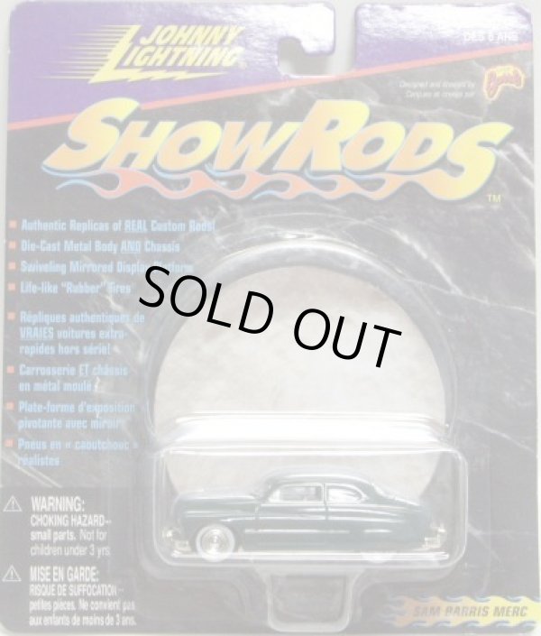 画像1: 1999 JOHNNY LIGHTNING -SHOW RODS 【SAM BARRIS MERC】　DK.GREEN/RR