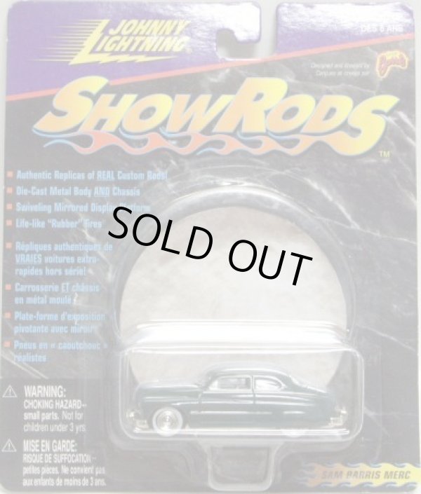 画像1: 1999 JOHNNY LIGHTNING -SHOW RODS 【SAM BARRIS MERC】　DK.GREEN/RR