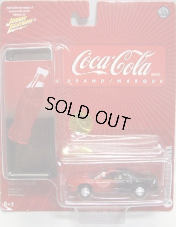 画像1: 2005 JOHNNY LIGHTNING - COCA COLA 【1995 ACURA NSX】　RED-BLACK/RR