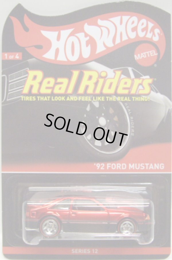 画像1: 2013 RLC REAL RIDERS 【'92 MUSTANG】 NEW SPEC.RED/RR