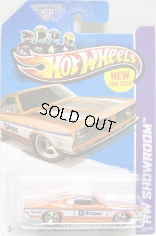 画像1: 【'68 PLYMOUTH BARRACUDA FORMULA S】 ORANGE/5SP (NEW CAST)