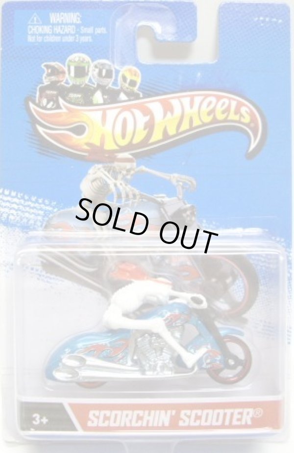 画像1: 2013 MOTOR CYCLES 【SCORCHIN' SCOOTER】 WHITE/3SP