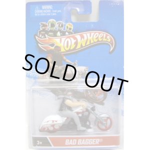 画像: 2013 MOTOR CYCLES 【BAD BAGGER】 WHITE　(2013 CARD)