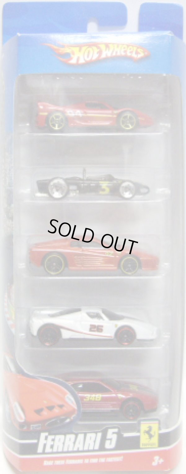 画像1: 2009 FERRARI 5 PACK 【Ferrari F50 / Ferrari 156 / Ferrari F512M / Enzo Ferrari / Ferrari 348 】　