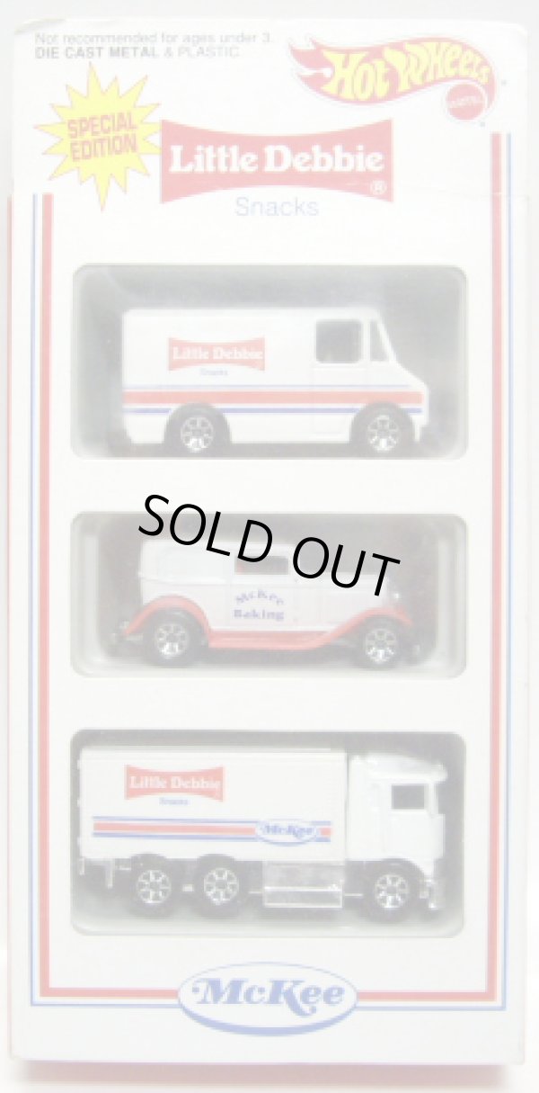 画像1: 1995 LITTLE DEBBIE EXCLUSIVE 3PACK【SERIES 1】 Delivery Truck / '32 Ford Delivery / Hiway Hauler  