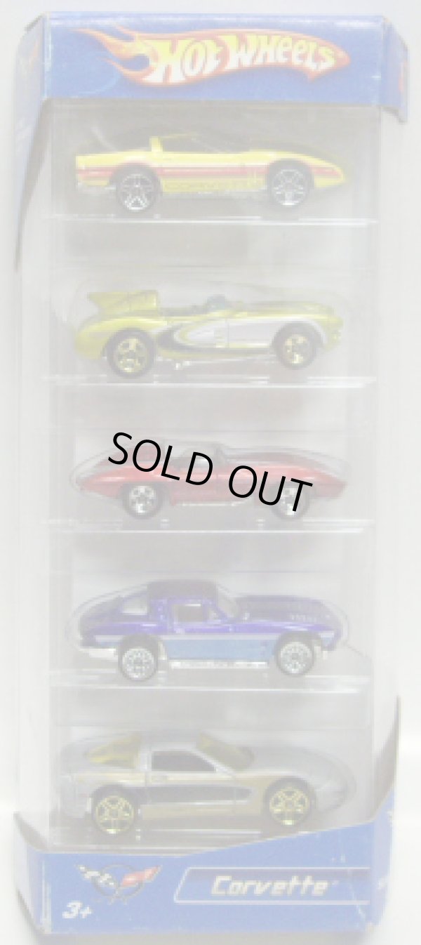 画像1: 2006 5PACK 【CORVETTE】　'80's Corvette / Corvette SR-2 / Corvette Stingray / '63 Corvette / '97 Corvette 