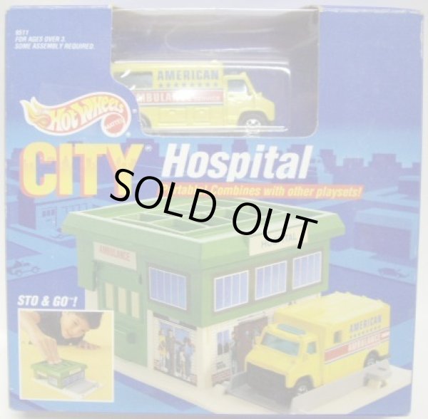 画像1: 1990 CITY HOSPITAL 【AMBULANCE】　YELLOW/BW