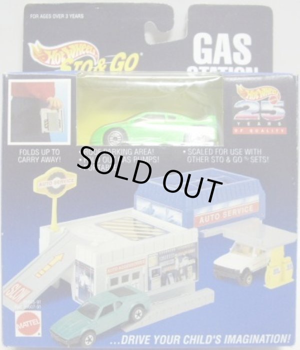 画像1: 1995 STO & GO GAS STATION 【ZENDER FACT 4】　NEON GREEN/UH