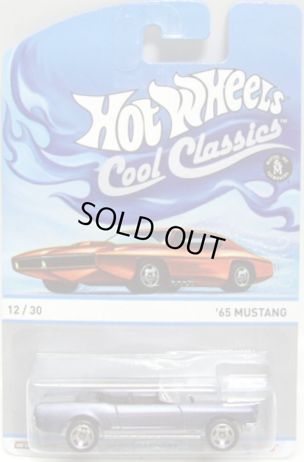 画像1: 2013 COOL CLASSICS 【'65 MUSTANG】 SPEC.FROST STEEL BLUE/RS (CHASE:台紙のOTTOが赤色）