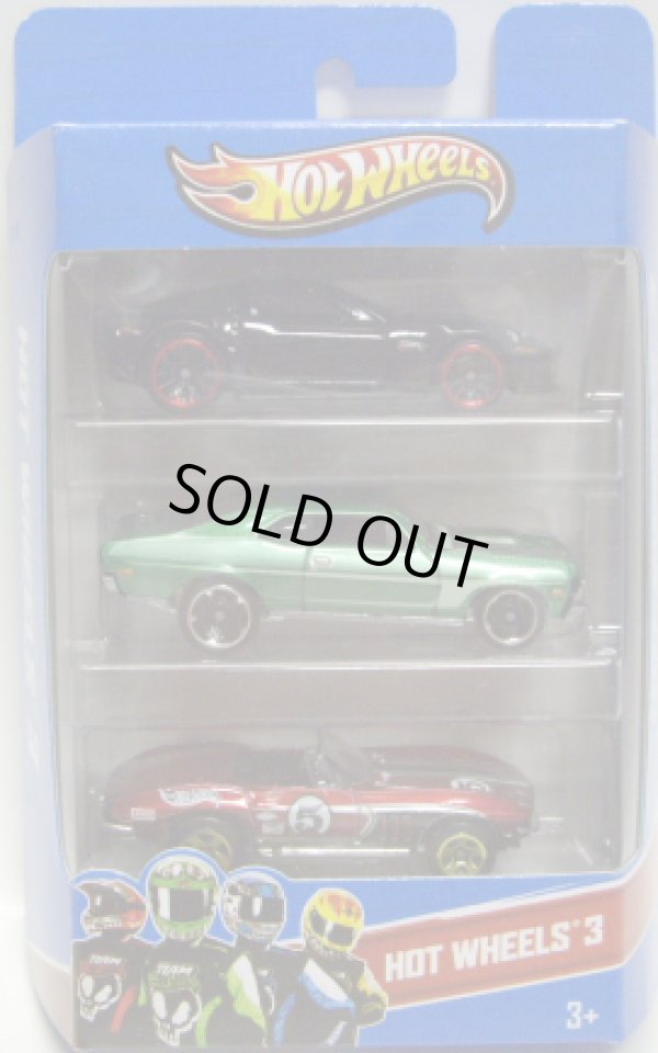 画像1: 2013 HOT WHEELS 3 【'12 CORVETTE Z06/'68 NOVA(EX)/'65 CORVETTE(EX)】　