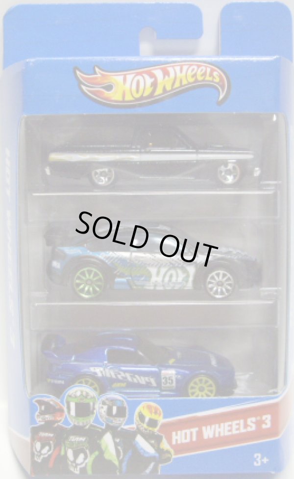 画像1: 2013 HOT WHEELS 3 【'65 FORD RANCHERO(EX)/'08 FORD FOCUS/HONDA S2000】　