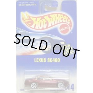 画像: 【LEXUS SC400 (TOYOTA SOARER)】 BURGUNDY/WHITE 5H (RARE WHEELS)