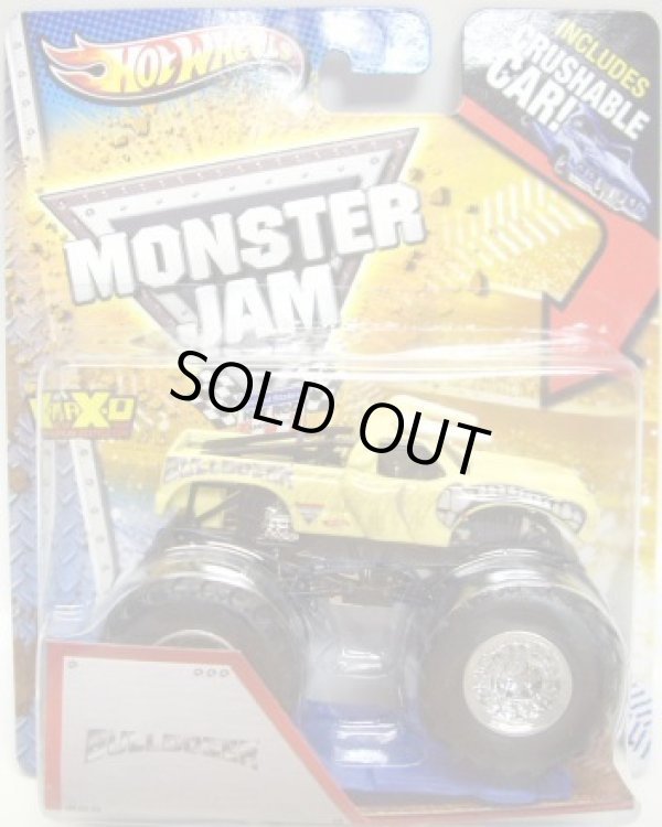 画像1: 2013 MONSTER JAM included CRUCHABLE CAR! 【BULLDOZER】 LT.YELLOW