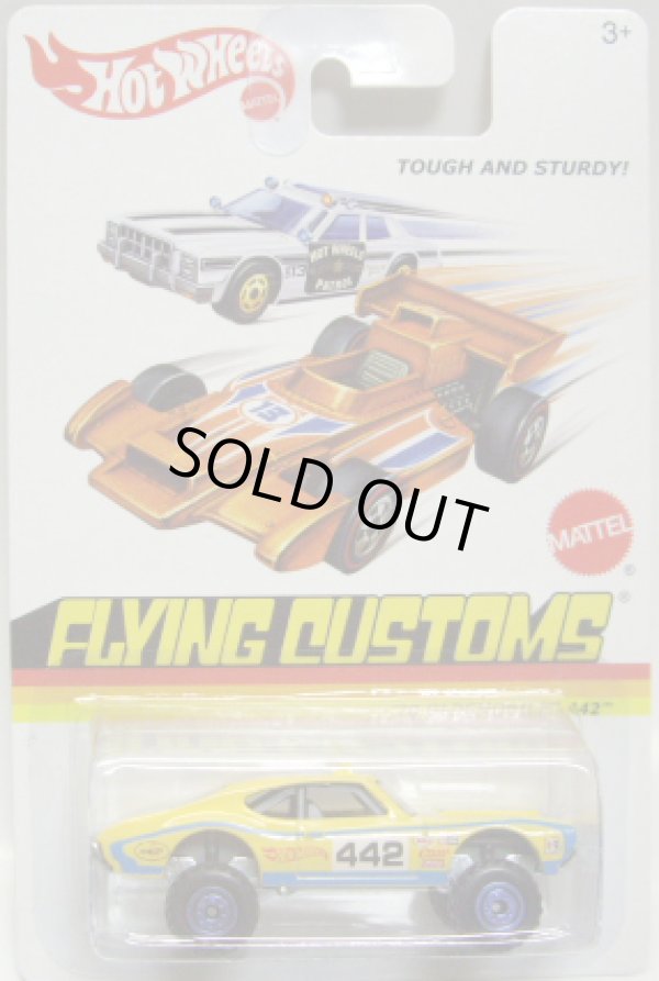 画像1: 2013 FLYING CUSTOMS 【'70 OLDSMOBILE 442】 YELLOW/CT (NEW CAST)