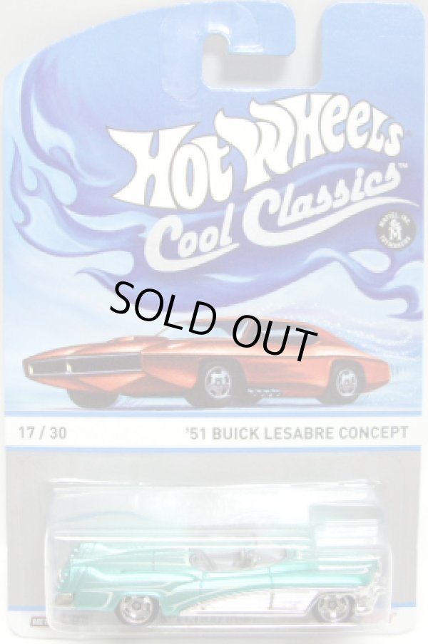 画像1: 2013 COOL CLASSICS 【'51 BUICK LESABRE CONCEPT】 SPEC.FROST AQUA/RS(CHASE:台紙のOTTOが赤色）