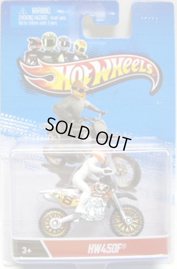 画像1: 2013 MOTOR CYCLES 【HW 450F】 WHITE　(2013 CARD)