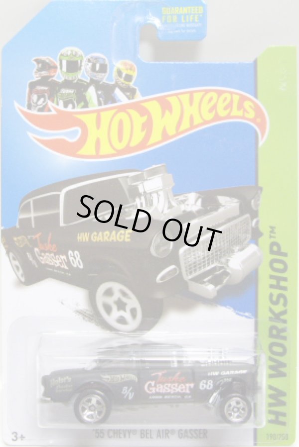 画像1: 【'55 CHEVY BEL AIR GASSER】　BLACK/5SP (2014 CARD)