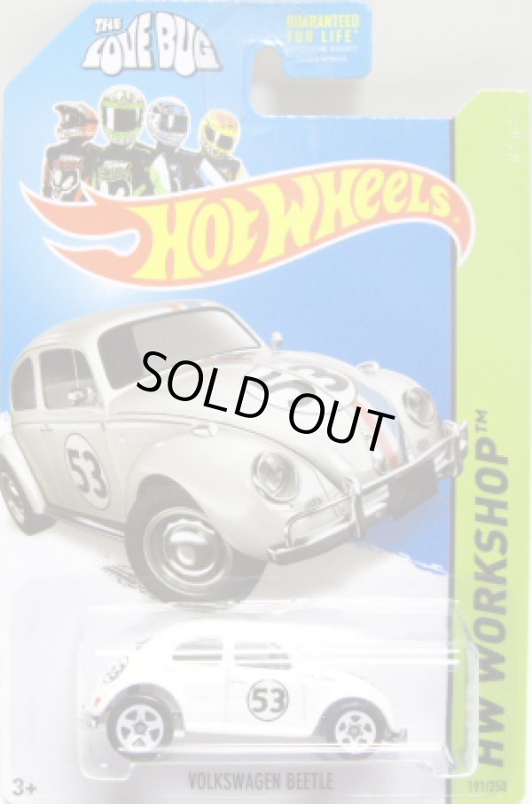 画像1: 【"THE LOVE BUG" VOLKSWAGEN BEETLE"HERBIE"】　WHITE/5SP