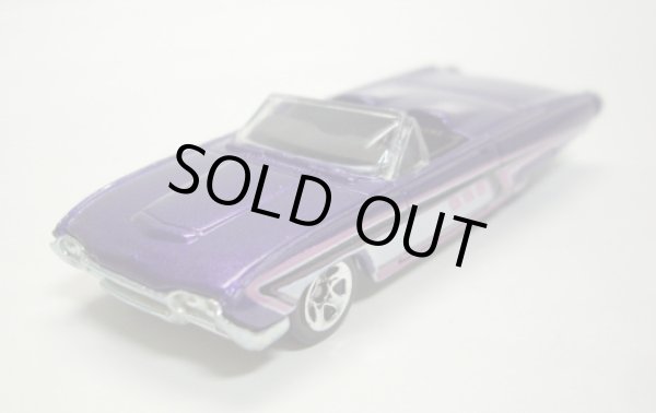 画像1: 2013 WALMART EXCLUSIVE MYSTERY SERIES 2 【'63 T-BIRD】　PURPLE/5SP