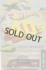 画像: 2012 WALMART EXCLUSIVE "CARS OF THE DECADES" 【'40 FORD COUPE】 BROWN-BLACK/5SP
