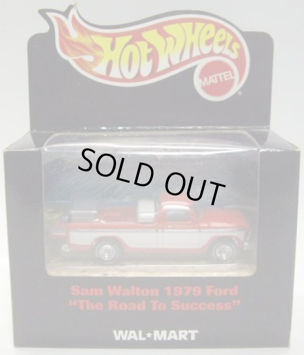 画像1: 1999 WALMART EXCLUSIVE  【SAM WALTON 1979 FORD TRUCK "THE ROAD TO SUCCESS"】　RED/RR