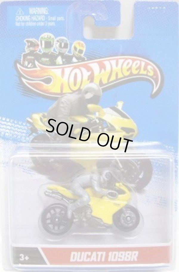 画像1: 2013 MOTOR CYCLES 【DUCATI 1098R】 YELLOW (2013CARD) (予約不可)