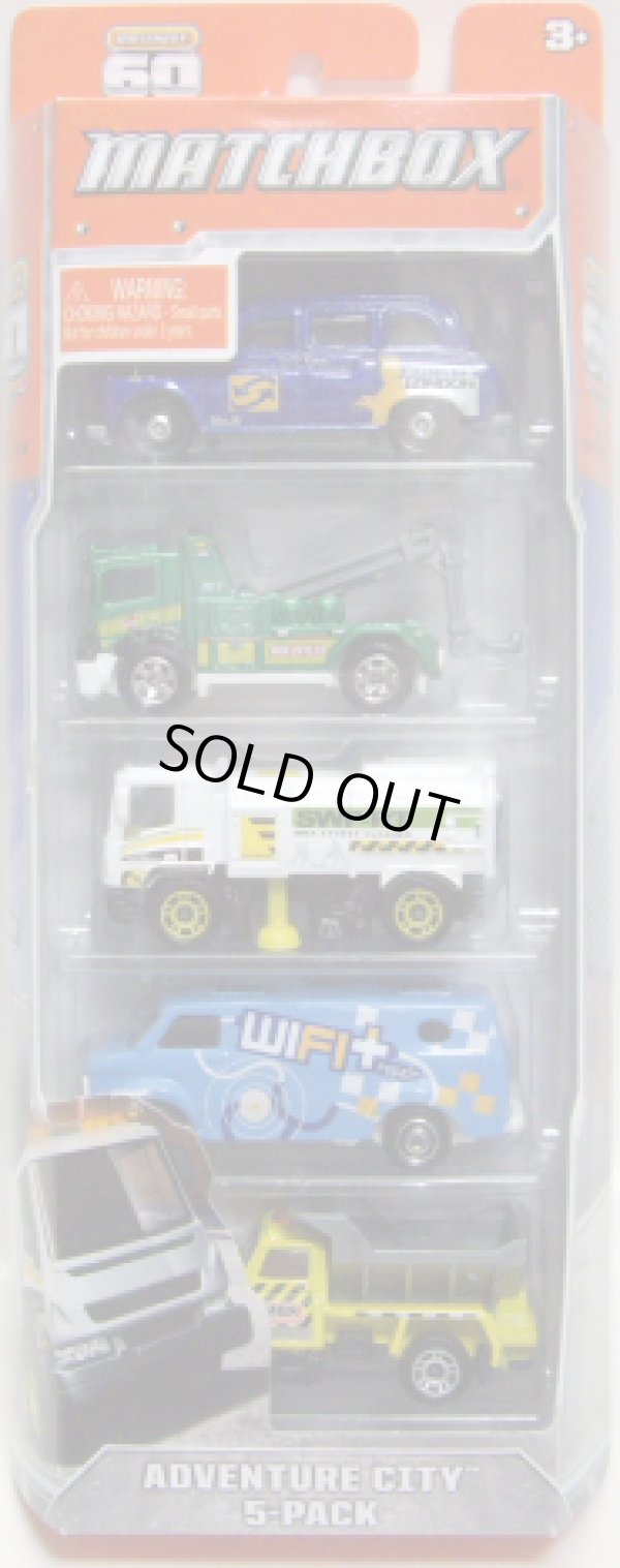 画像1: 2013 MATCHBOX 5PACK  【ADVENTURE CITY】 