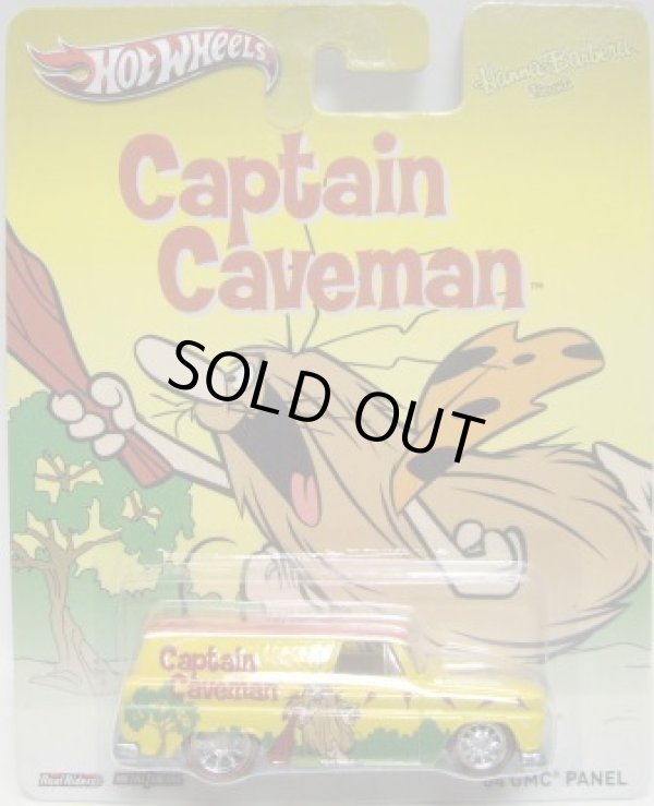 画像1: 2013 POP CULTURE - HANNA-BARBERA 【'64 GMC PANEL】 YELLOW/RR(CAPTAIN CAVEMAN)