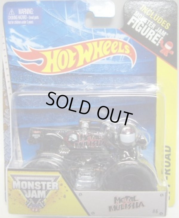 画像1: 2014 MONSTER JAM included MONSTER JAM FIGURE! 【METAL MULISHA】 BLACK