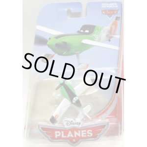 画像: DISNEY PLANES  【NED】 WHITE-GREEN