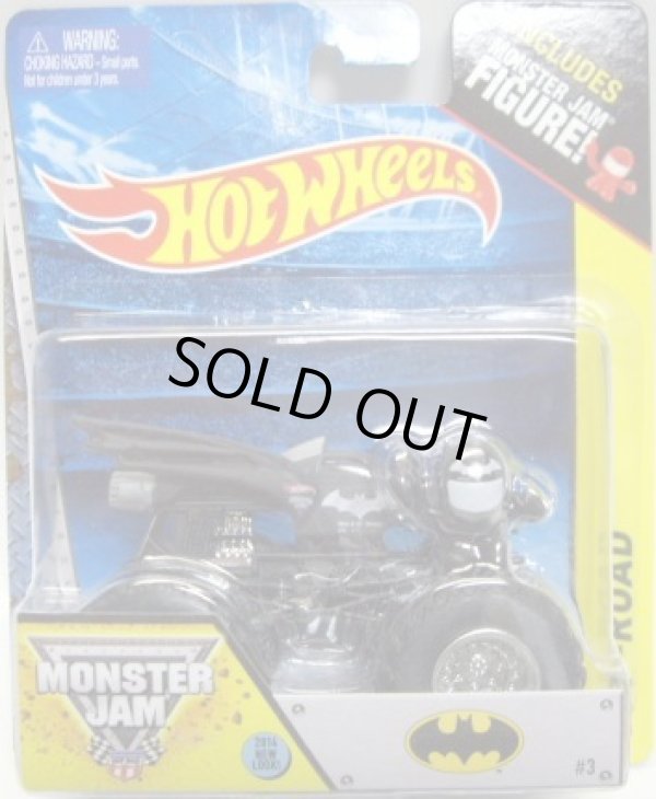 画像1: 2014 MONSTER JAM included MONSTER JAM FIGURE! 【BATMAN】 BLACK(2014 NEW LOOK!)