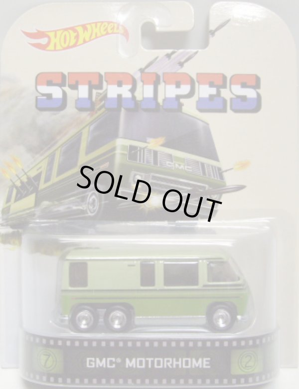 画像1: 2014 RETRO ENTERTAINMENT 【GMC MOTORHOME】 GREEN/RR (STRIPES)