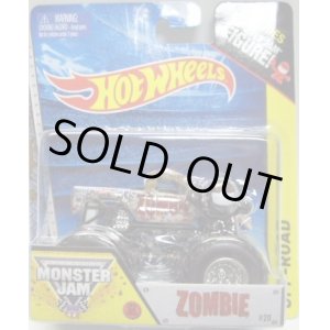 画像: 2014 MONSTER JAM included MONSTER JAM FIGURE! 【ZOMBIE】 WHITE (2014 NEW TRUCK!)