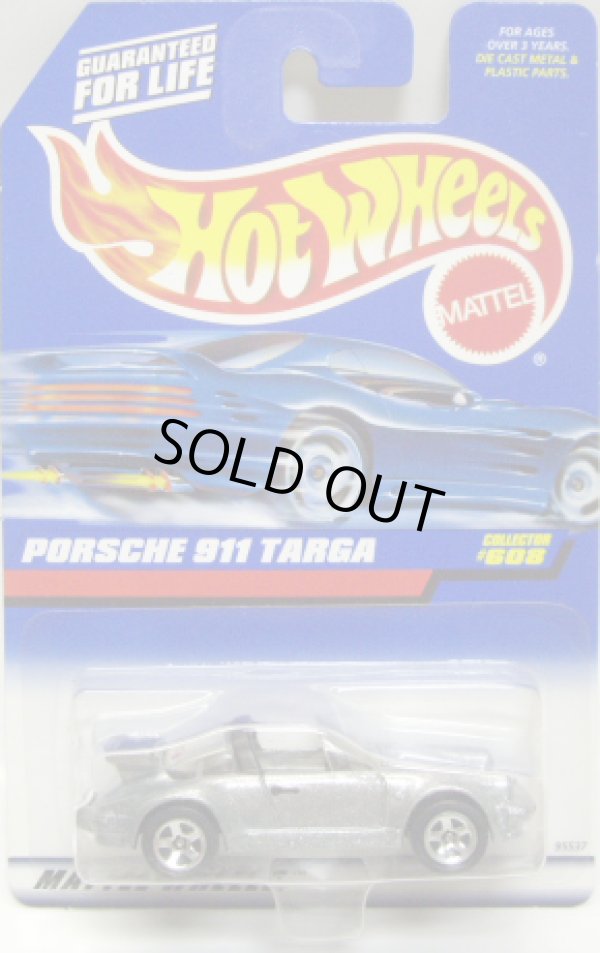 画像1: 【PORSCHE 911 TARGA】 SILVER/5SP (CORGI CAST)