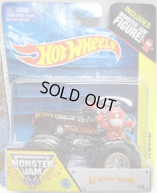 画像1: 2014 MONSTER JAM included MONSTER JAM FIGURE! 【EL TORO LOCO】 BLACK (2014 NEW LOOK!)