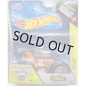 画像: 2014 MONSTER JAM included MONSTER JAM FIGURE! 【STONE CRUSHER】 BLUE (EDGE GLOW/ROLL CAGE)