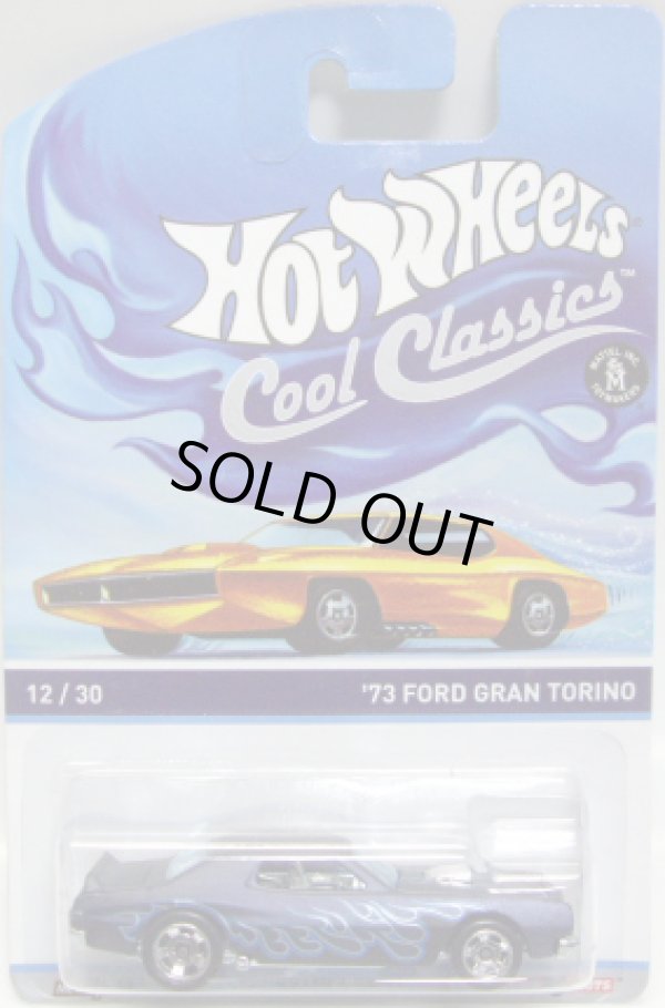 画像1: 2014 COOL CLASSICS 【'73 FORD GRAN TORINO】 SPEC.FROST NAVY/RS (台紙のOTTOがオレンジ）