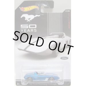 画像: 2014 WALMART EXCLUSIVE - MUSTANG 50 YEARS 【'62 FORD MUSTANG CONCEPT】 LT.BLUE/O5