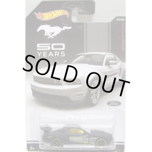 画像: 2014 WALMART EXCLUSIVE - MUSTANG 50 YEARS 【CUSTOM '12 FORD MUSTANG】 FLAT BLACK/PR5